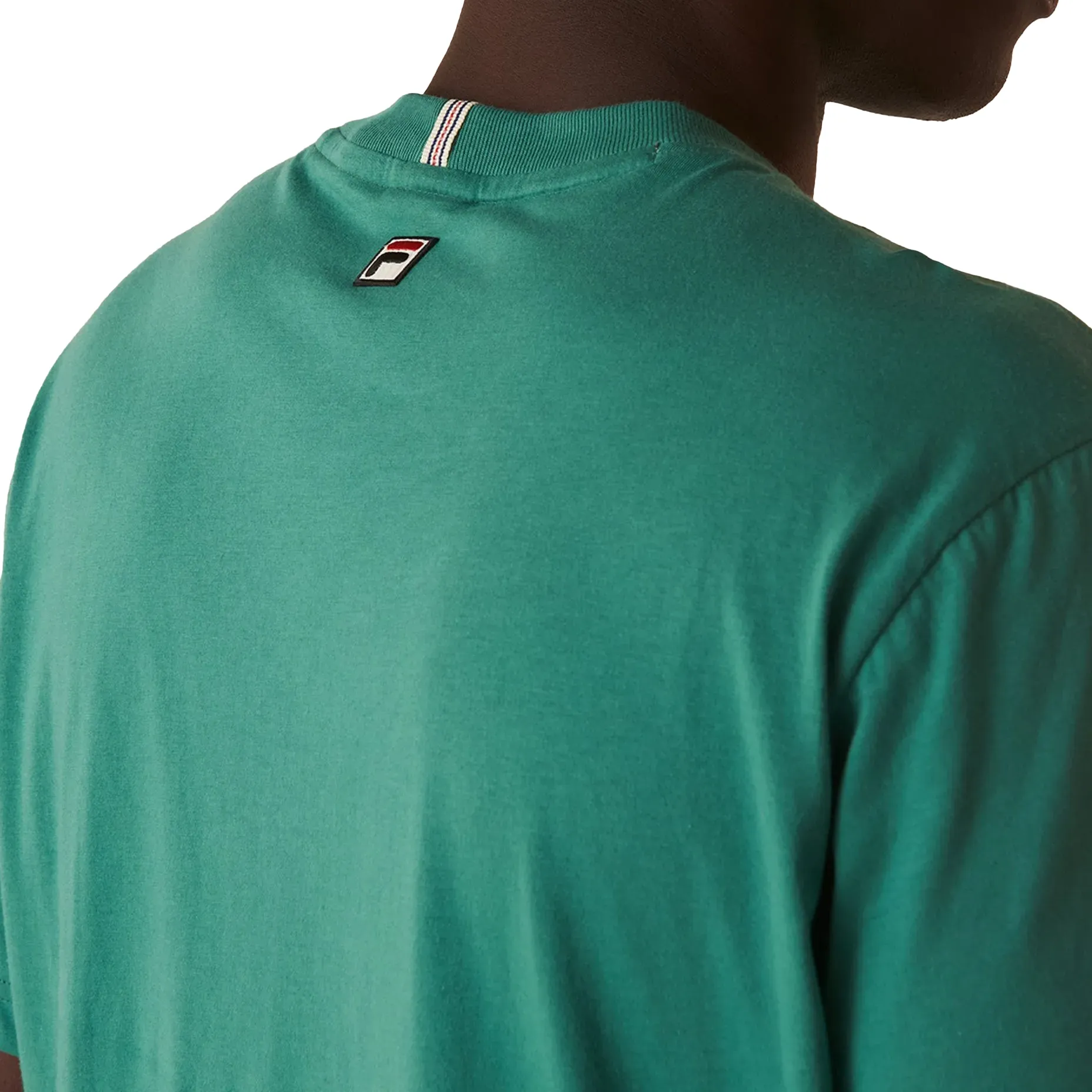 Fila Camiseta F11L01794-3664 M COMFORT SPORT Verde Medio Algodao -4-